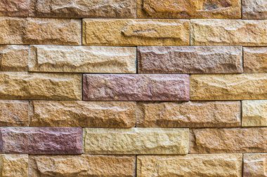 Eski klasik tuğla duvar arkaplanının yakın plan görüntüsü