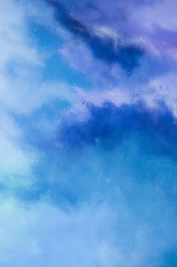 Soyut mavi boya arkaplanı