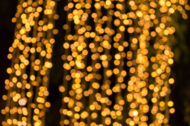 Kırpma ışıkları bulanık Bokeh arkaplan ile soyut Parıldayan Odaklanmamış Arkaplan