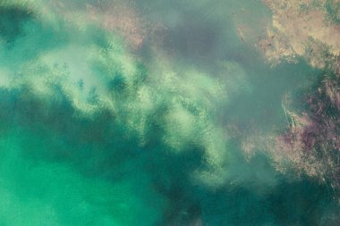 Soyut yeşil boya arkaplanı