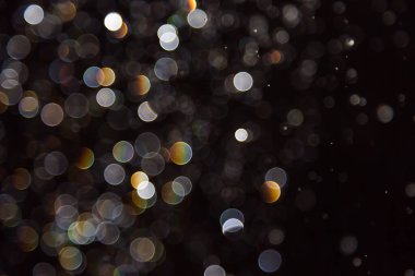 simli bokeh ışıkları bokeh odaklanmış arkaplan