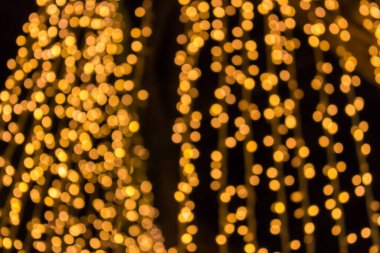 Kırpma ışıkları bulanık Bokeh arkaplan ile soyut Parıldayan Odaklanmamış Arkaplan