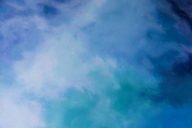 Soyut mavi boya arkaplanı