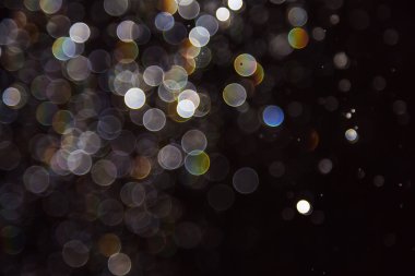 simli bokeh ışıkları bokeh odaklanmış arkaplan