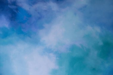 Soyut mavi boya arkaplanı