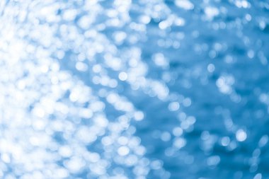 mavi bokeh su arkaplanı