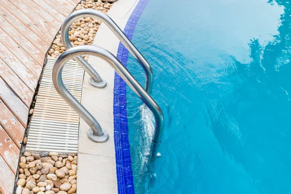 Leuning Van Het Openbare Zwembad Achtergrond — Stockfoto