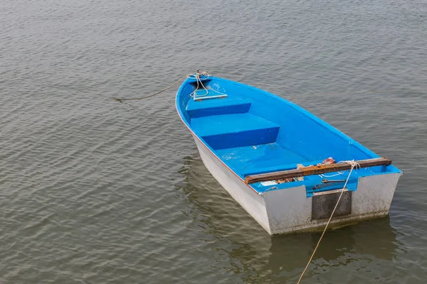 Pequeno Barco Pesca Rio — Fotografia de Stock