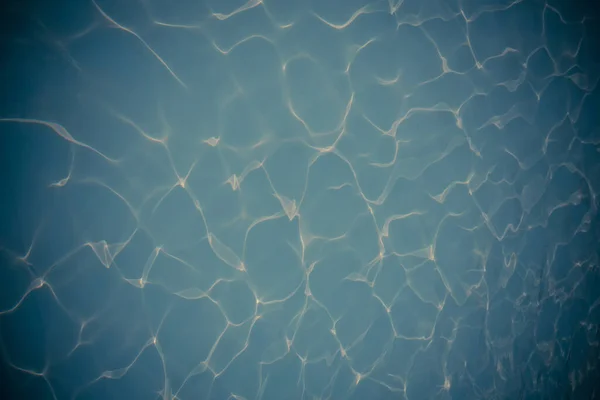 Vintage Farbe Pool Wasser Reflektiert Der Sonne — Stockfoto