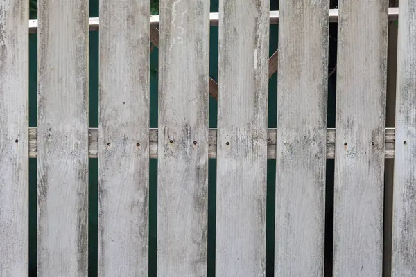 Blanc Vieux Fond Clôture Bois — Photo