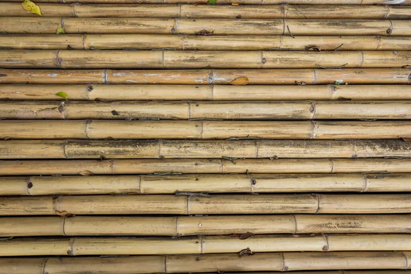 Старый Полосатый Бамбуковый Забор Текстура Фона — стоковое фото