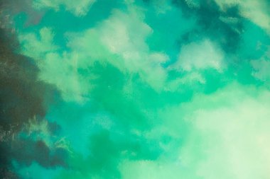 Soyut yeşil boya arkaplanı