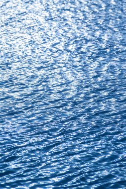 mavi su yüzeyi dokusu