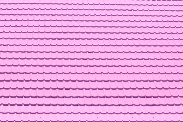 Textura Patrón Azulejos Techo Color Rosa Utilizan Para Fondo — Foto de Stock