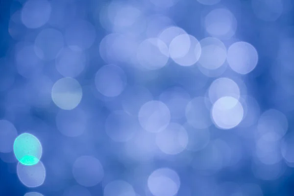 Bokeh Azul Uso Luz Para Fundo — Fotografia de Stock