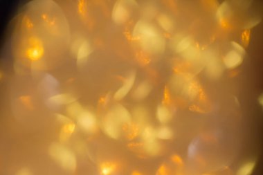 Arkaplan için altın bokeh soyut kullanımı