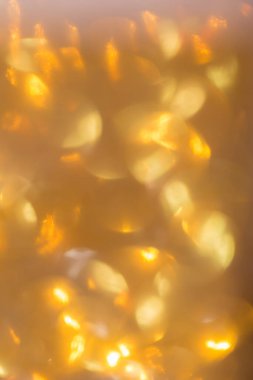 Arkaplan için altın bokeh soyut kullanımı