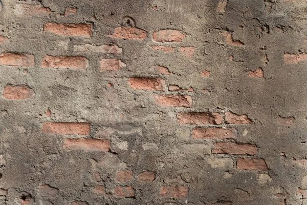 Старий Червоний Цегляний Фон Стіни — стокове фото