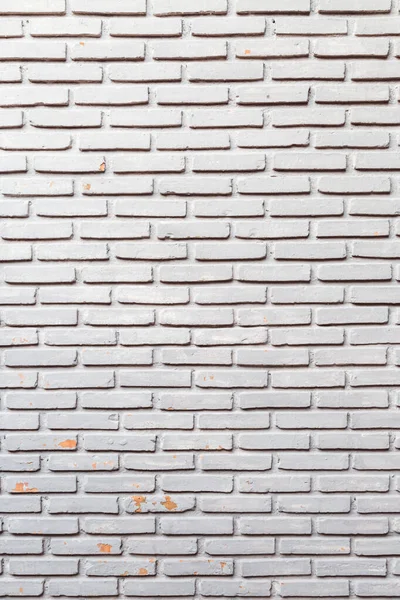 Old White Brick Wall Texture Use Background — Stock Photo, Image