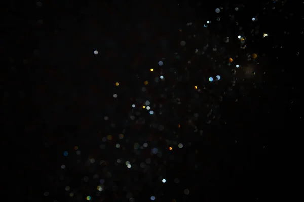 Black Bokeh Uso Água Para Fundo — Fotografia de Stock