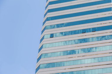 Arkaplan için mavi pencereler Busimess ofis binası kullanımı