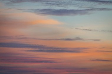 Günbatımı mavi gökyüzü Arkaplanı