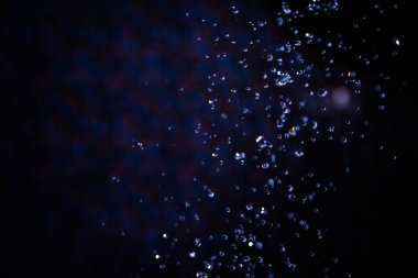 Arkaplan için siyah Bokeh suyu kullanımı