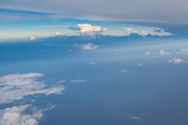 Nuvens Céu Azul Alta Utilização Para Fundo — Fotografia de Stock