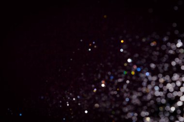 Arkaplan için siyah arkaplan kullanımı üzerine Bokeh