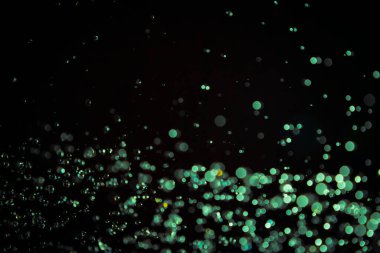 Arkaplan için siyah doku kullanımı üzerine klasik bokeh