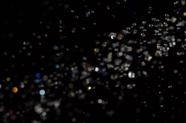 Arkaplan için siyah arkaplan kullanımı üzerine Bokeh