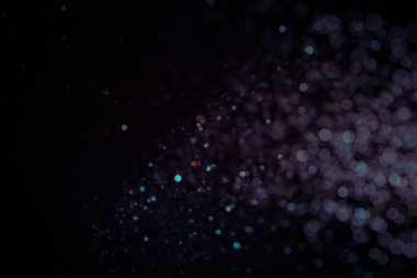 arkaplan için siyah kullanım üzerine siyah bokeh