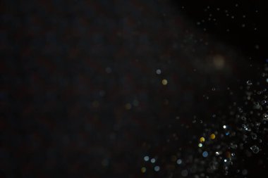 Arkaplan için renkli bokeh suyu kullanımı