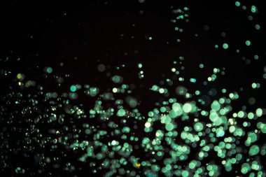 Arkaplan için siyah doku kullanımı üzerine klasik bokeh