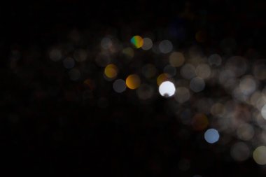 Arkaplan için siyah arkaplan kullanımı üzerine Bokeh