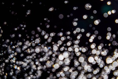 arkaplan için siyah doku kullanımı üzerine bokeh