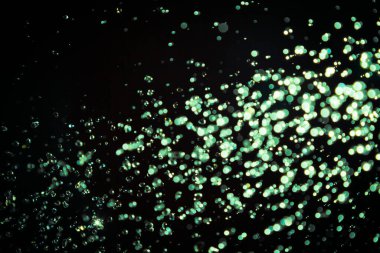 Arkaplan için siyah doku kullanımı üzerine klasik bokeh