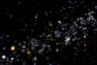 Arkaplan için siyah arkaplan kullanımı üzerine Bokeh