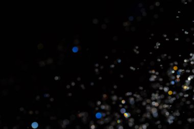 Arkaplan için siyah arkaplan kullanımı üzerine Bokeh