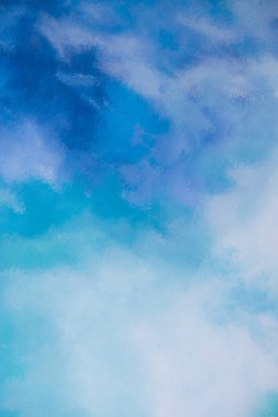 Soyut mavi boya arkaplanı