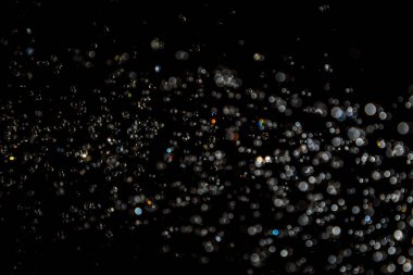 arkaplan için siyah doku kullanımı üzerine bokeh