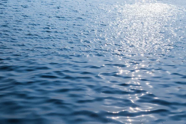 Águas Superficiais Pôr Sol Tempo Pôr Sol Fundo Água — Fotografia de Stock