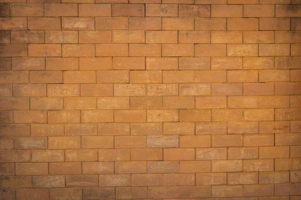 Arancio Mattone Muro Sfondo — Foto Stock