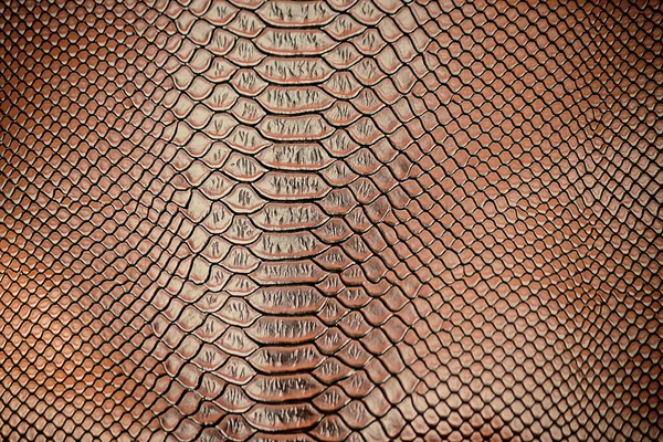 Закрытие Роскошной Текстуры Кожи Фона — стоковое фото