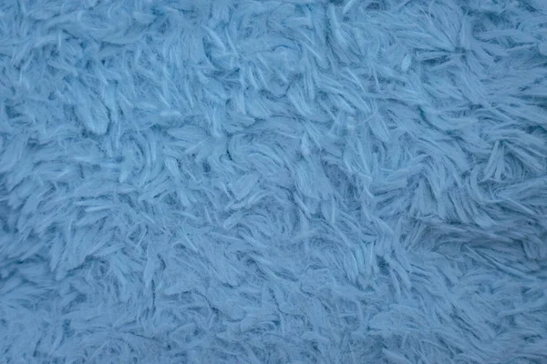 Schöne Funkelnde Künstliche Blaue Fell Textur Hintergrund — Stockfoto