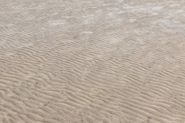 Texture Sabbia Onda Gialla Sulla Spiaggia Uso Sfondo — Foto Stock