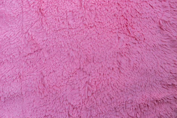 Piękne Musujące Sztuczne Różowe Futro Tekstury Tła — Zdjęcie stockowe