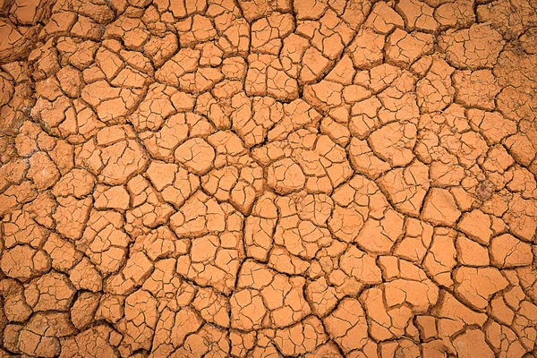 Crack Země Crack Půdy Období Sucha Globální Červí Efekt Pozadí — Stock fotografie
