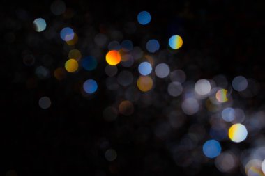 Arkaplan için siyah arkaplan kullanımı üzerine Bokeh