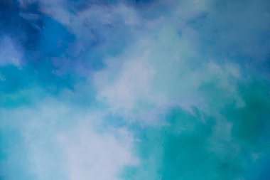 Soyut mavi boya arkaplanı